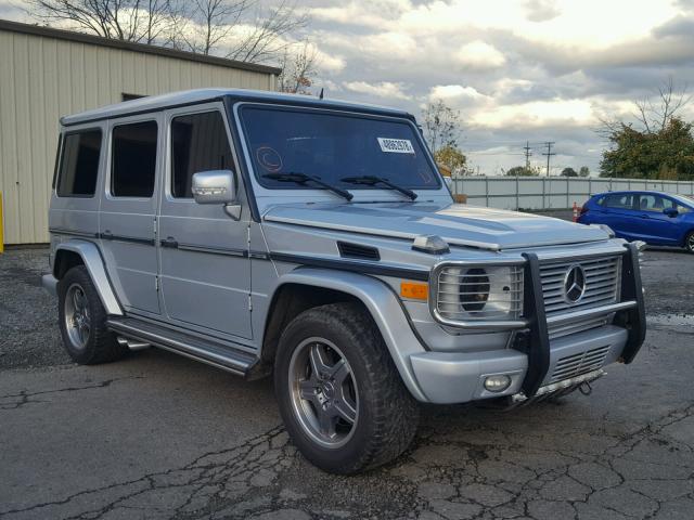 WDCYR71E47X168991 - 2007 MERCEDES-BENZ G 55 AMG SILVER photo 1