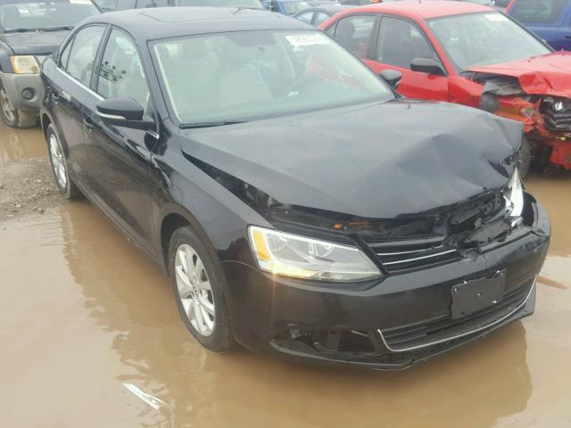 3VWDP7AJ5DM267731 - 2013 VOLKSWAGEN JETTA SE BLACK photo 1