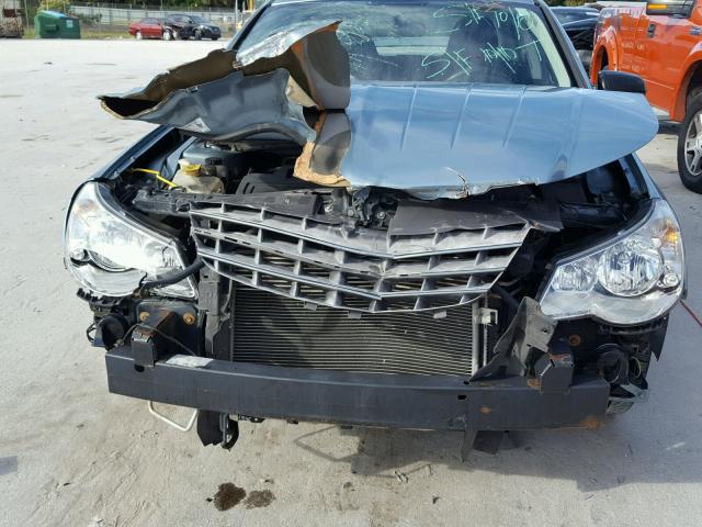 1C3LC46B59N534037 - 2009 CHRYSLER SEBRING LX BLUE photo 9