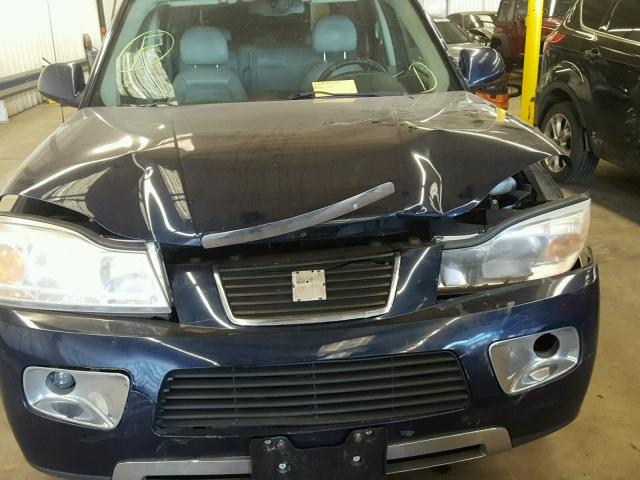 5GZCZ63427S817830 - 2007 SATURN VUE BLUE photo 9