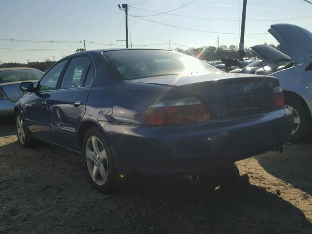 19UUA568X3A087334 - 2003 ACURA 3.2TL TYPE BLUE photo 3