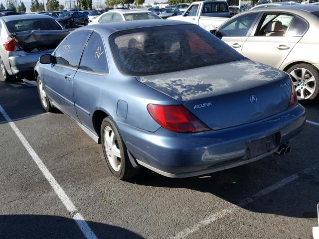 19UYA2259VL014507 - 1997 ACURA 3.0CL TURQUOISE photo 3