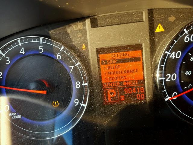 JNKAJ09F28M355229 - 2008 INFINITI EX35 BASE WHITE photo 8