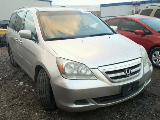 5FNRL38727B112893 - 2007 HONDA ODYSSEY EX SILVER photo 1