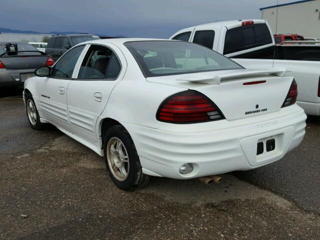 1G2NF52EX2M575961 - 2002 PONTIAC GRAND AM S თეთრი ფოტო 3