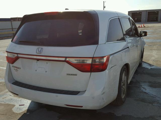 5FNRL5H97BB065818 - 2011 HONDA ODYSSEY TO WHITE photo 4