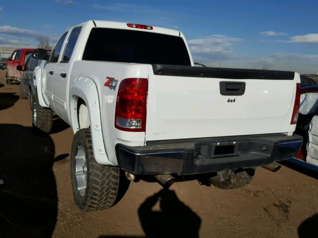 3GTP2VE34BG252910 - 2011 GMC SIERRA K15 WHITE photo 3