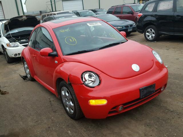 3VWCK21C13M407688 - 2003 VOLKSWAGEN NEW BEETLE RED photo 1