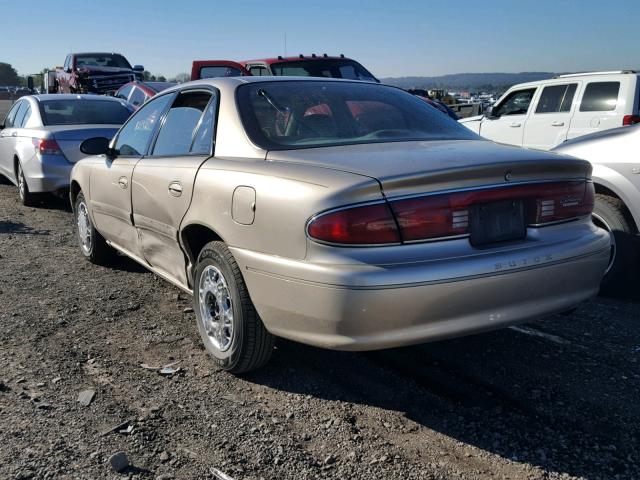 2G4WY55J121217321 - 2002 BUICK CENTURY LI GOLD photo 3