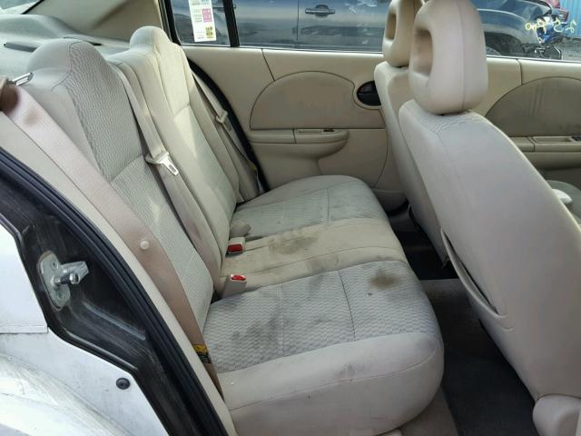 1G8AJ58F86Z191172 - 2006 SATURN ION LEVEL WHITE photo 6