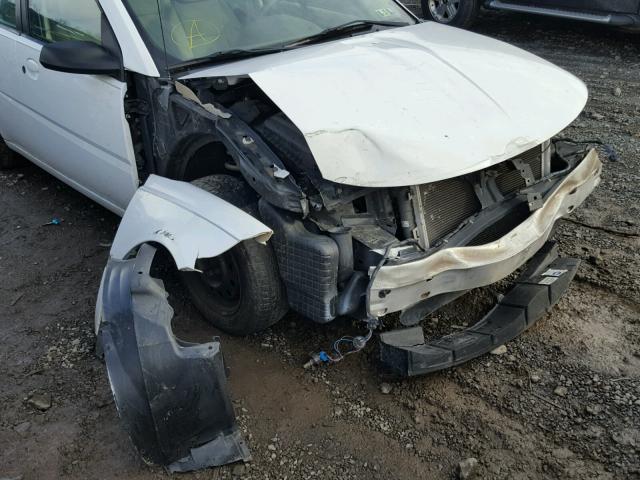 1G8AJ58F86Z191172 - 2006 SATURN ION LEVEL WHITE photo 9