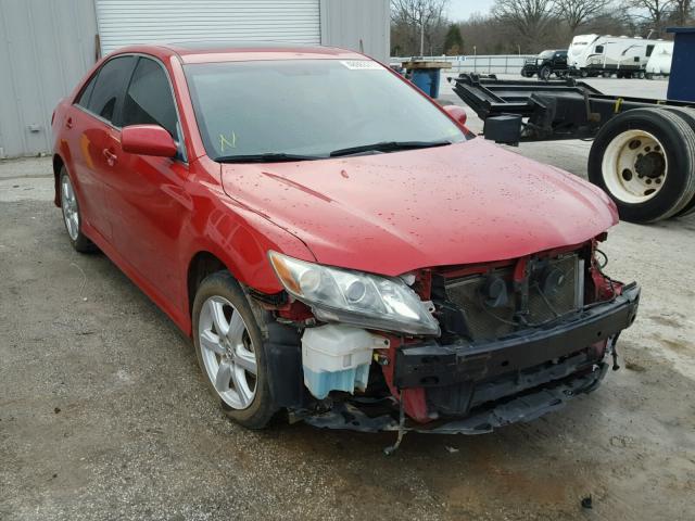 4T1BE46K19U377934 - 2009 TOYOTA CAMRY BASE RED photo 1