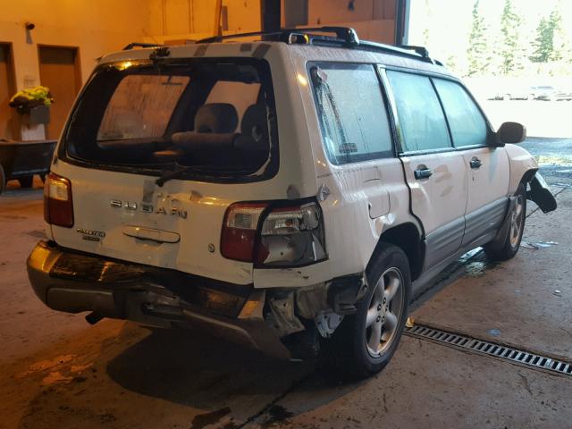 JF1SF65592H709065 - 2002 SUBARU FORESTER S 白色 照片 4