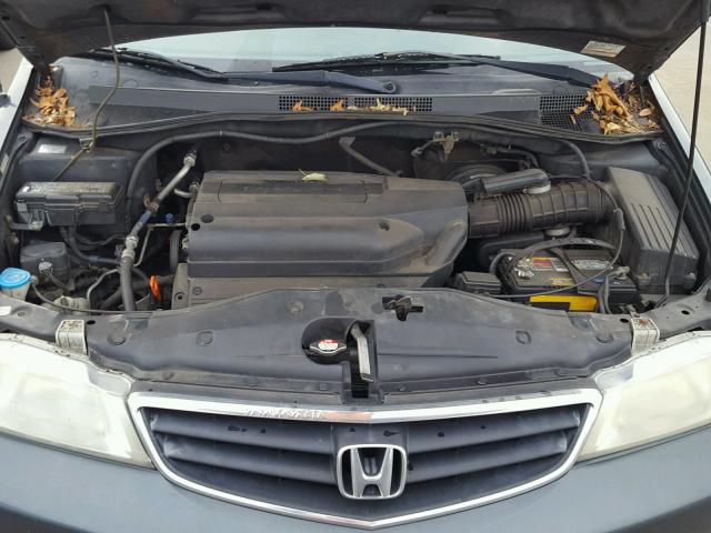 2HKRL18644H500281 - 2004 HONDA ODYSSEY EX GRAY photo 7