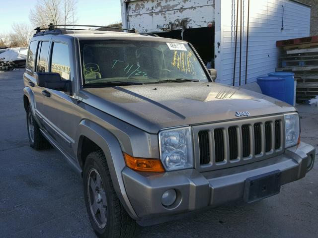 1J8HG48K76C188222 - 2006 JEEP COMMANDER ოქროსფერი ფოტო 1