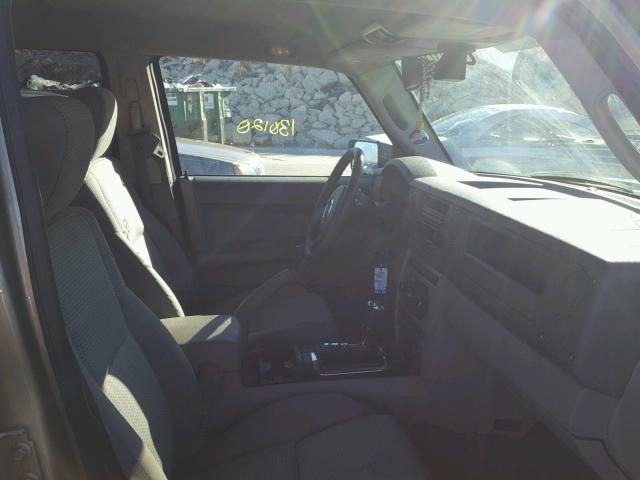 1J8HG48K76C188222 - 2006 JEEP COMMANDER ოქროსფერი ფოტო 5
