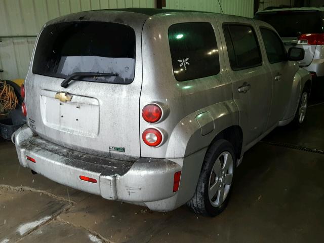 3GNBAAFW6BS522304 - 2011 CHEVROLET HHR LS SILVER photo 4