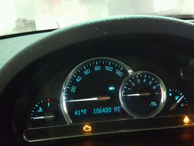 3GNBAAFW6BS522304 - 2011 CHEVROLET HHR LS SILVER photo 8