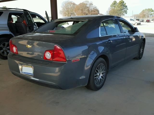 1G1ZG57BX8F187823 - 2008 CHEVROLET MALIBU LS GRAY photo 4