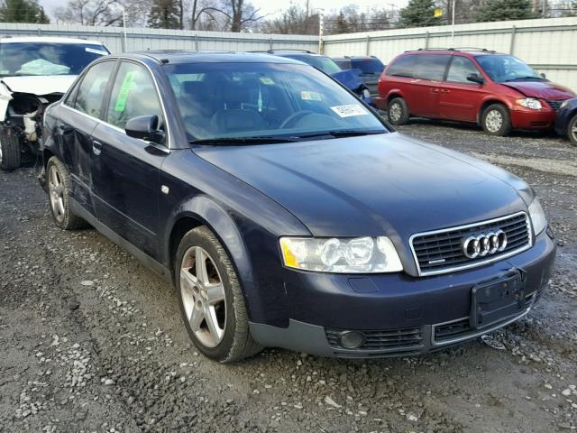 WAULT68E53A143237 - 2003 AUDI A4 3.0 QUA BLUE photo 1