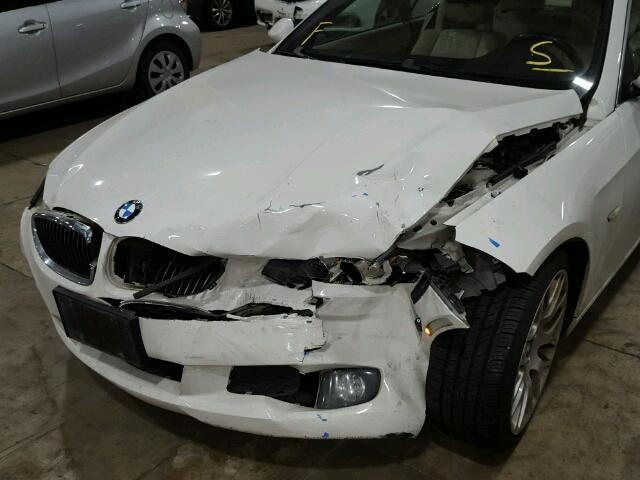 WBAWR33548P150394 - 2008 BMW 328 I SULE WHITE photo 9