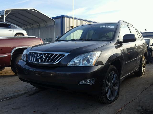 2T2GK31U09C070916 - 2009 LEXUS RX 350 GRAY photo 2