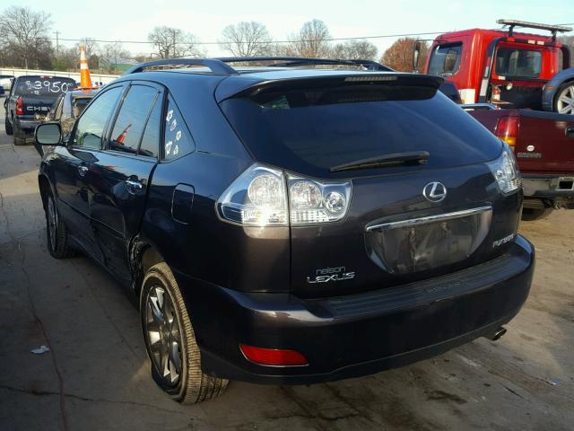 2T2GK31U09C070916 - 2009 LEXUS RX 350 GRAY photo 3