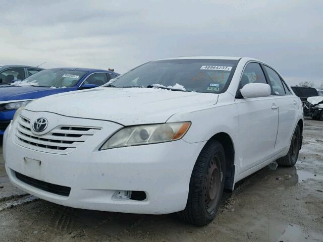 4T1BE46K87U663423 - 2007 TOYOTA CAMRY NEW WHITE photo 2