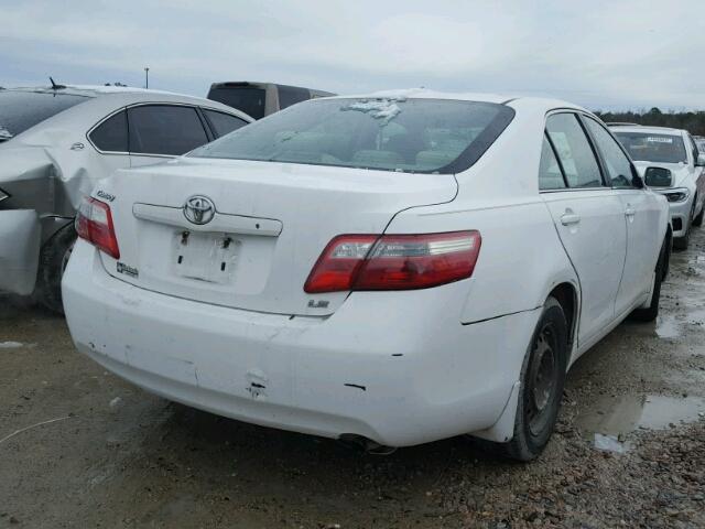 4T1BE46K87U663423 - 2007 TOYOTA CAMRY NEW WHITE photo 4