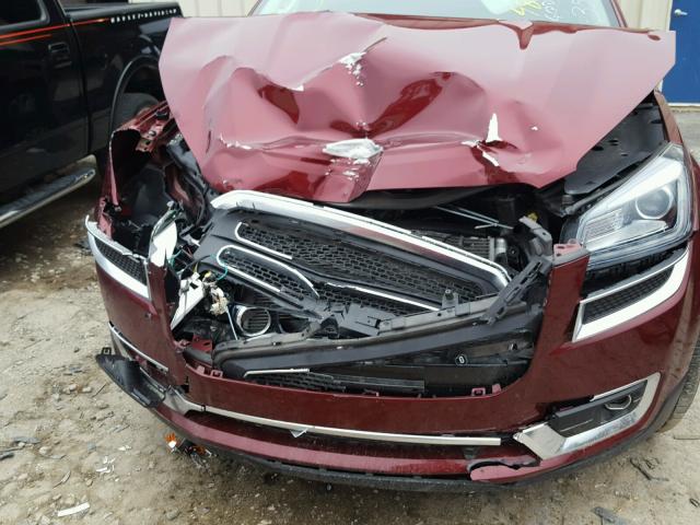 1GKKRRKD9GJ123582 - 2016 GMC ACADIA SLT Qırmızı foto 9