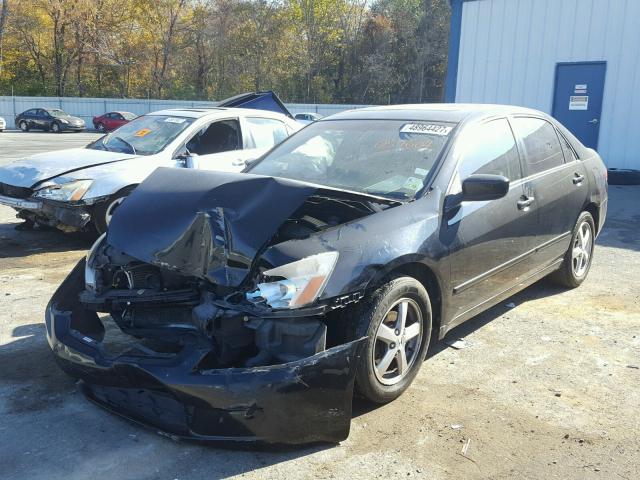 JHMCM56623C057604 - 2003 HONDA ACCORD EX BLACK photo 2