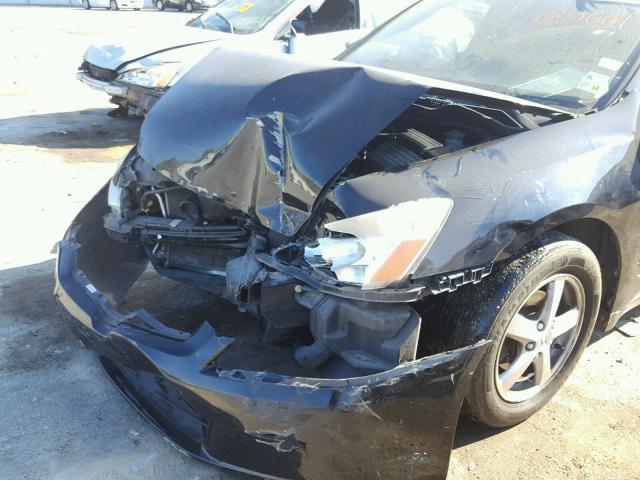 JHMCM56623C057604 - 2003 HONDA ACCORD EX BLACK photo 9