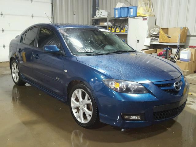 JM1BK323971736628 - 2007 MAZDA 3 S BLUE photo 1