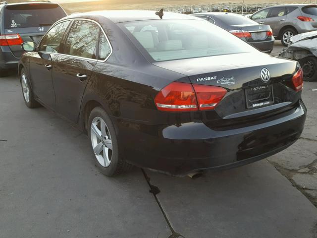 1VWAS7A3XFC110736 - 2015 VOLKSWAGEN PASSAT S შავი ფოტო 3