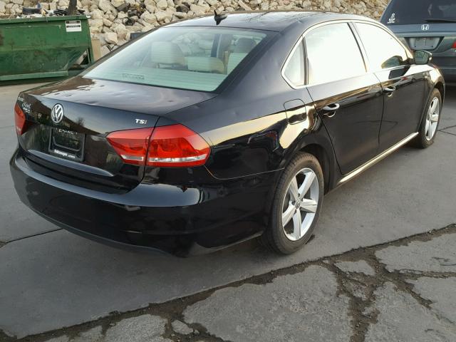 1VWAS7A3XFC110736 - 2015 VOLKSWAGEN PASSAT S შავი ფოტო 4