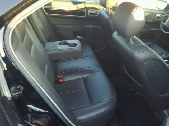 3LNHM26T08R645064 - 2008 LINCOLN MKZ შავი ფოტო 6