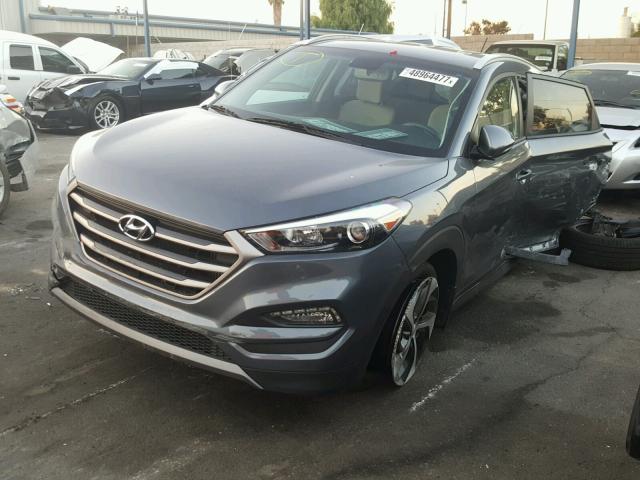 KM8J33A2XGU250759 - 2016 HYUNDAI TUCSON LIM GRAY photo 2