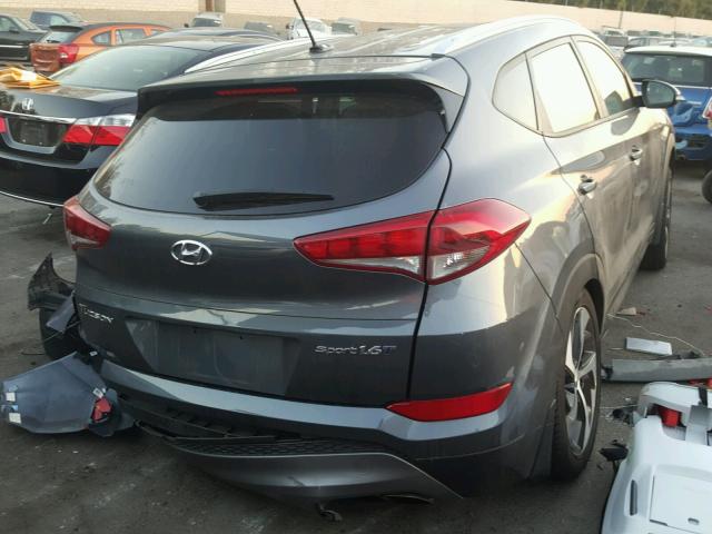 KM8J33A2XGU250759 - 2016 HYUNDAI TUCSON LIM GRAY photo 4