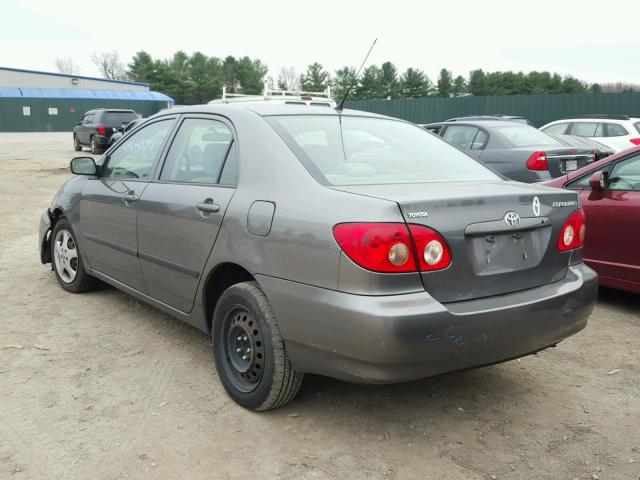 2T1BR32E07C800922 - 2007 TOYOTA COROLLA CE GRAY photo 3