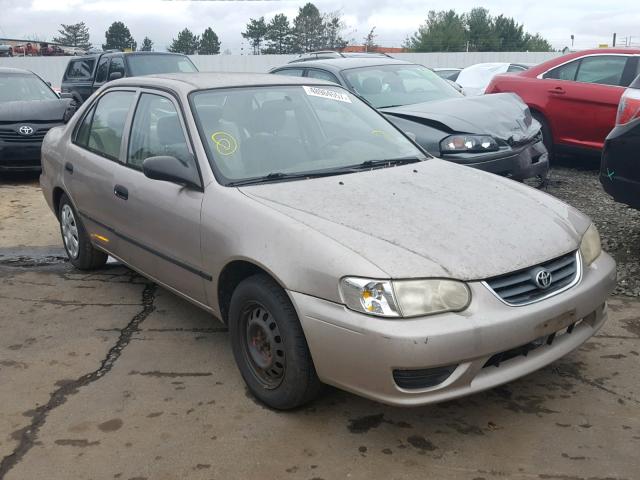 2T1BR12E51C431678 - 2001 TOYOTA COROLLA CE TAN photo 1