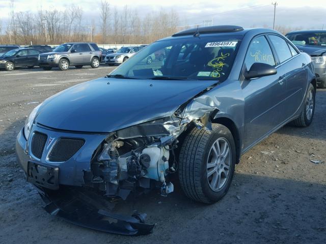 1G2ZH528254111718 - 2005 PONTIAC G6 GT GRAY photo 2