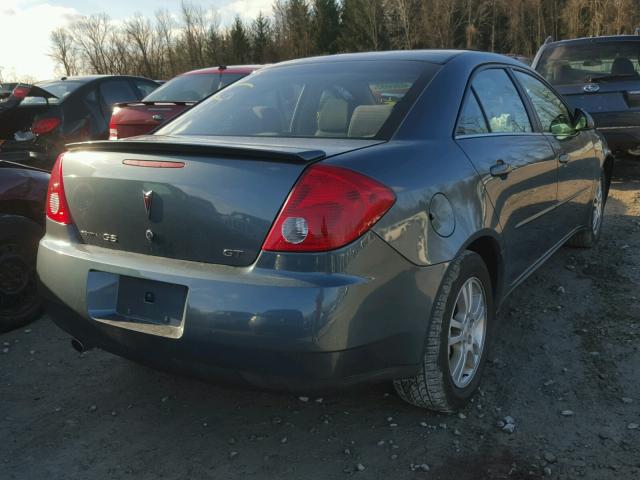 1G2ZH528254111718 - 2005 PONTIAC G6 GT GRAY photo 4