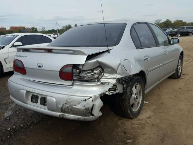 1G1NE52JX3M560088 - 2003 CHEVROLET MALIBU LS ვერცხლისფერი ფოტო 4