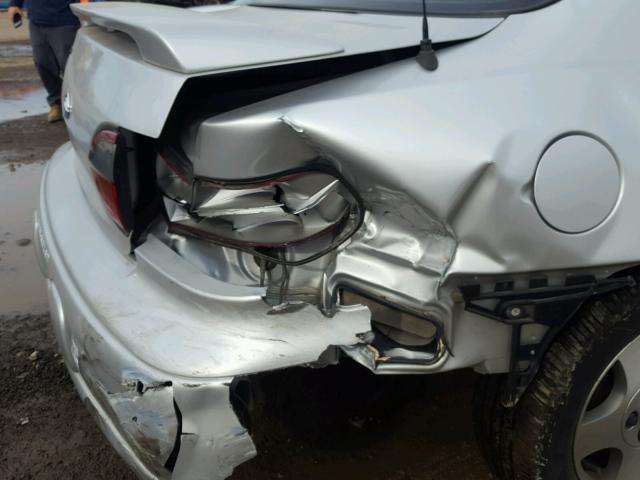 1G1NE52JX3M560088 - 2003 CHEVROLET MALIBU LS ვერცხლისფერი ფოტო 9