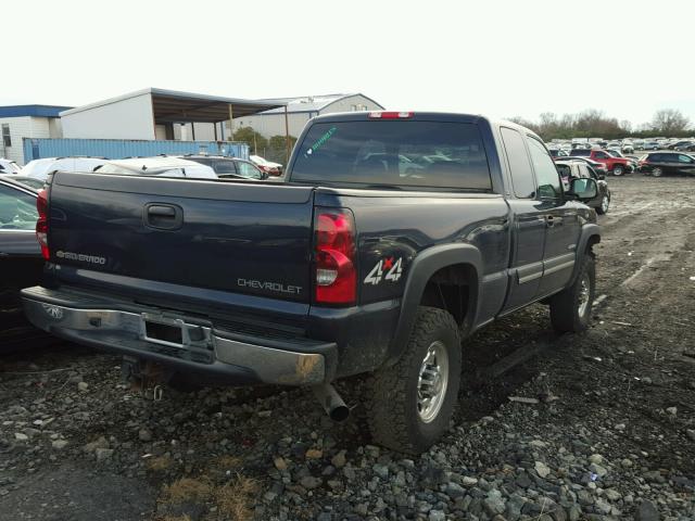 1GCHK29U85E241684 - 2005 CHEVROLET SILVERADO BLUE photo 4