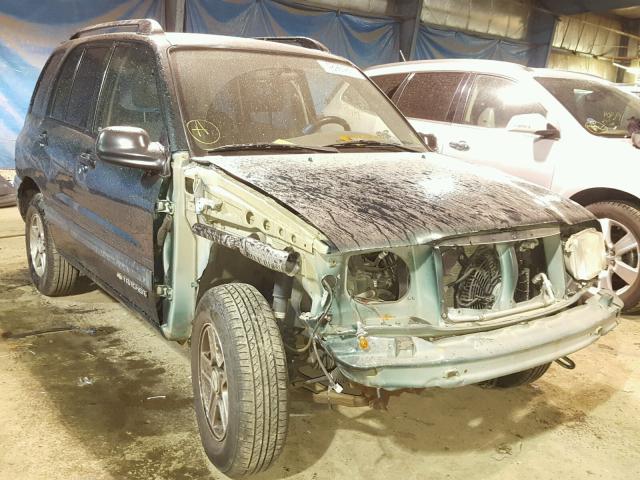 2CNBJ134046908032 - 2004 CHEVROLET TRACKER GREEN photo 1