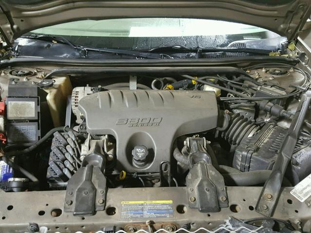 2G1WH52K639437115 - 2003 CHEVROLET IMPALA LS BROWN photo 7