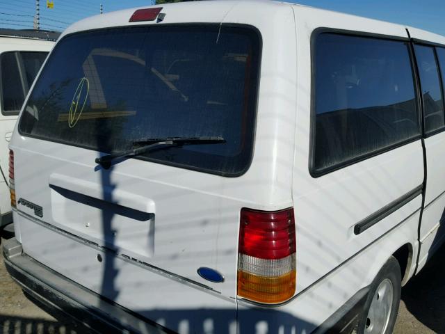 1FMDA31U4TZB10403 - 1996 FORD AEROSTAR WHITE photo 4