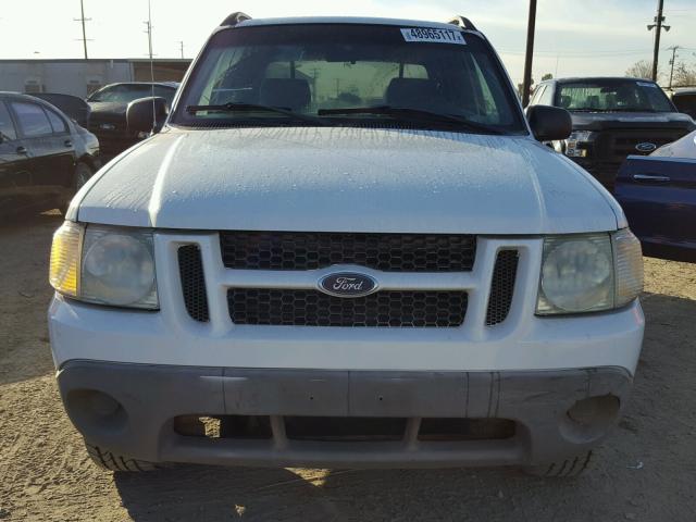 1FMZU67E02UB71967 - 2002 FORD EXPLORER S WHITE photo 9