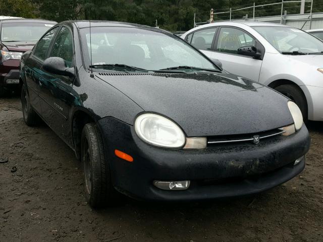 1B3ES46C7YD874800 - 2000 DODGE NEON BASE BLACK photo 1